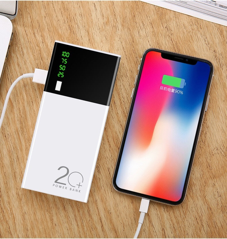 20000 mAh High-Capacity Power Bank – Customizable Design