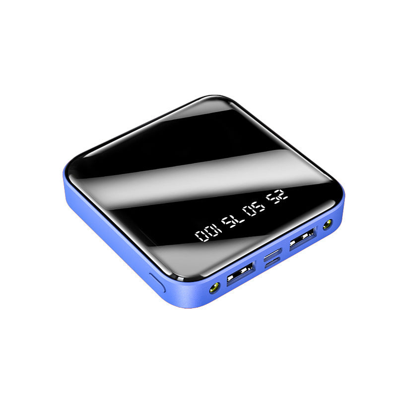 Mini 20,000 mAh Power Bank – Portable Mirror Digital Display