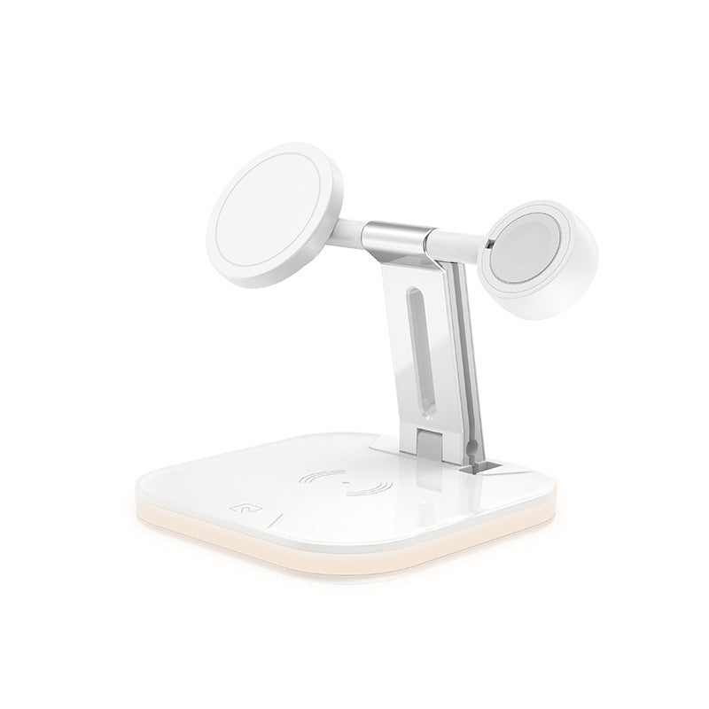 3-in-1 Magnetic Wireless Charging Station – 15W Fast Charger