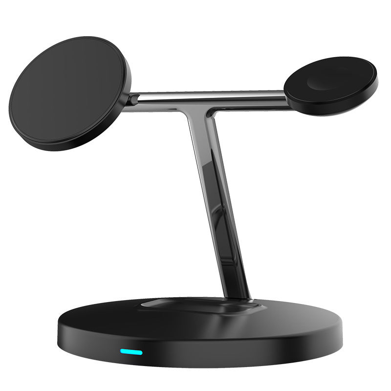3-in-1 Magnetic Wireless Charging Station – 15W Fast Charger