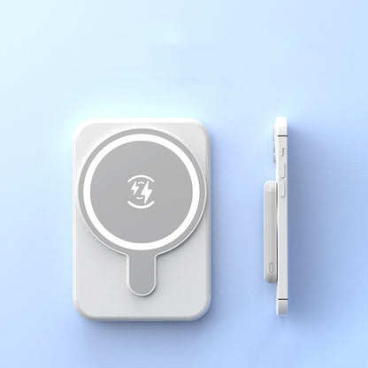 Mini Magnetic Power Bank – 5000mAh Wireless Charger