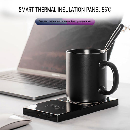 2-in-1 Mug Warmer & Wireless Phone Charger